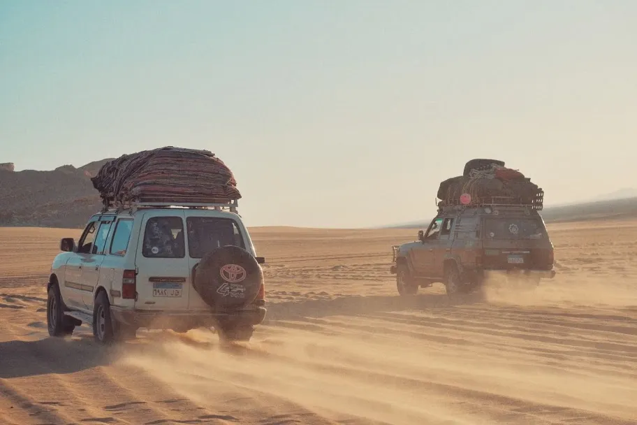 The White & Black Deserts